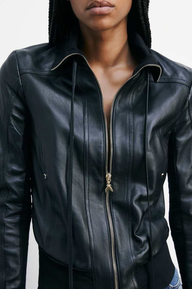 Leather jackets for women: biker jackets | Patrizia Pepe