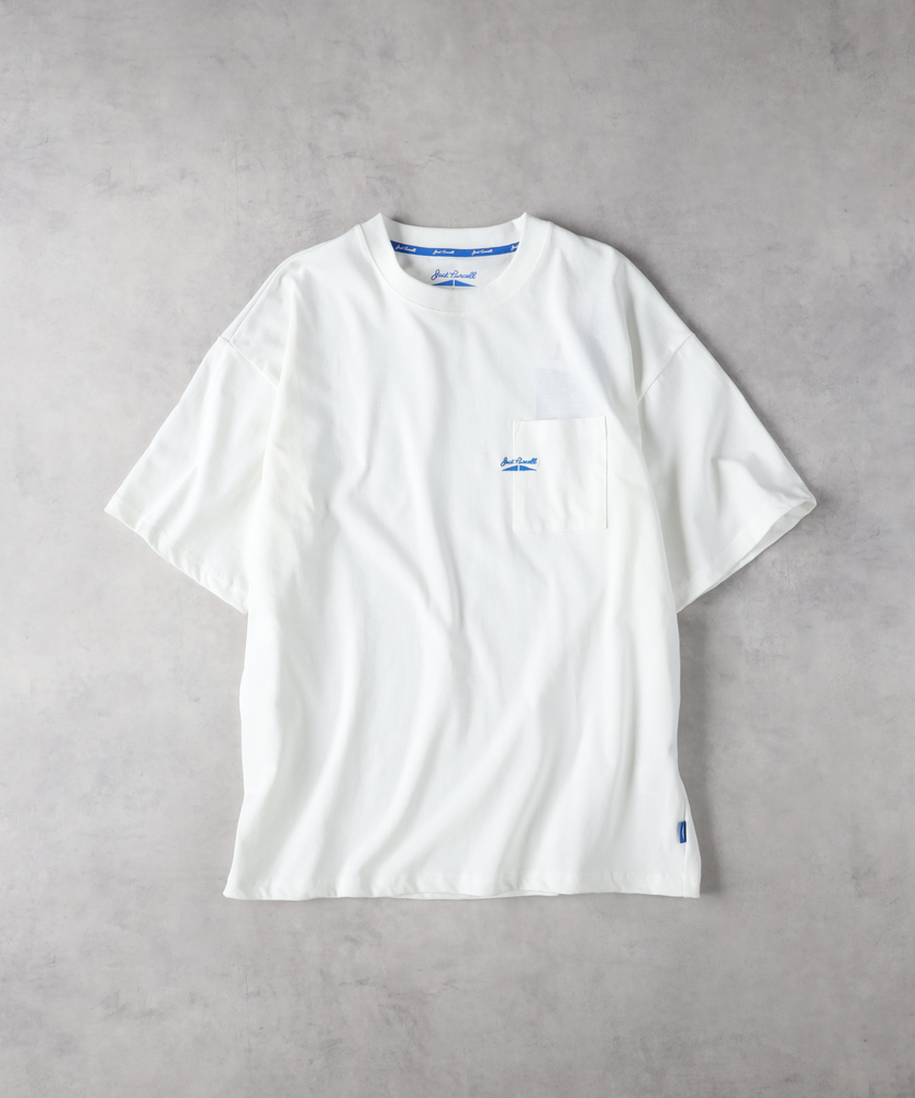胸ロゴポケットTシャツ(M ホワイト): トップス｜Right-on公式