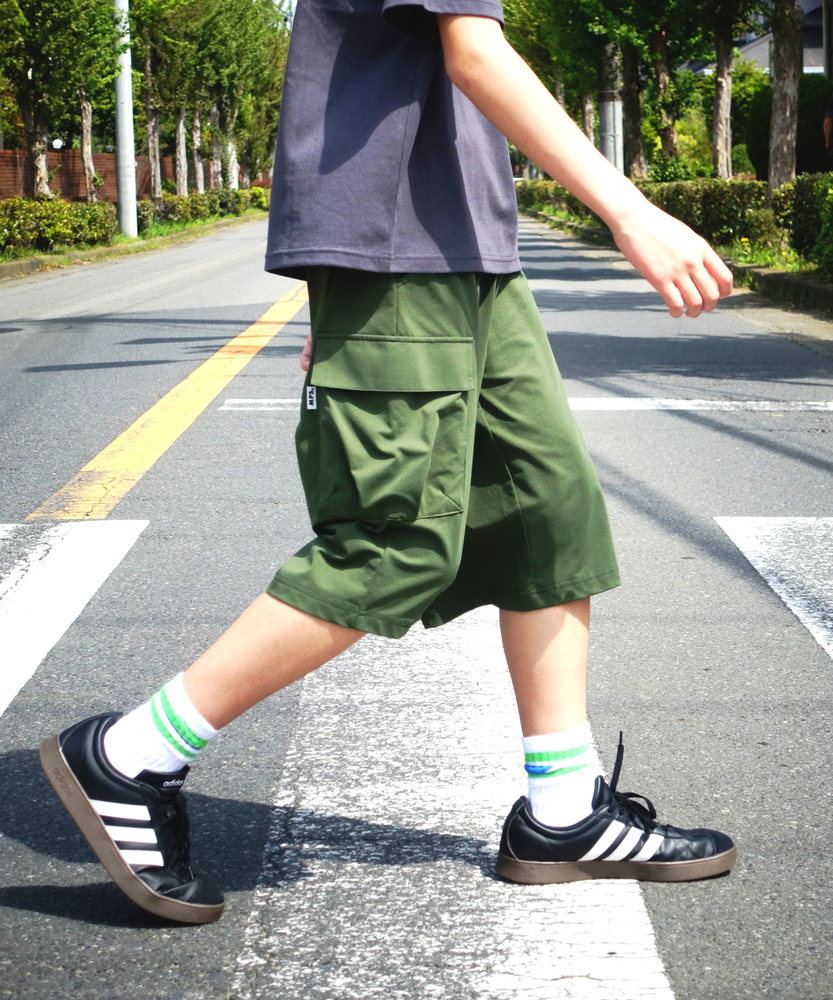 カットカーゴハーフパンツ(120 カーキ): ボトムス｜Right-on公式