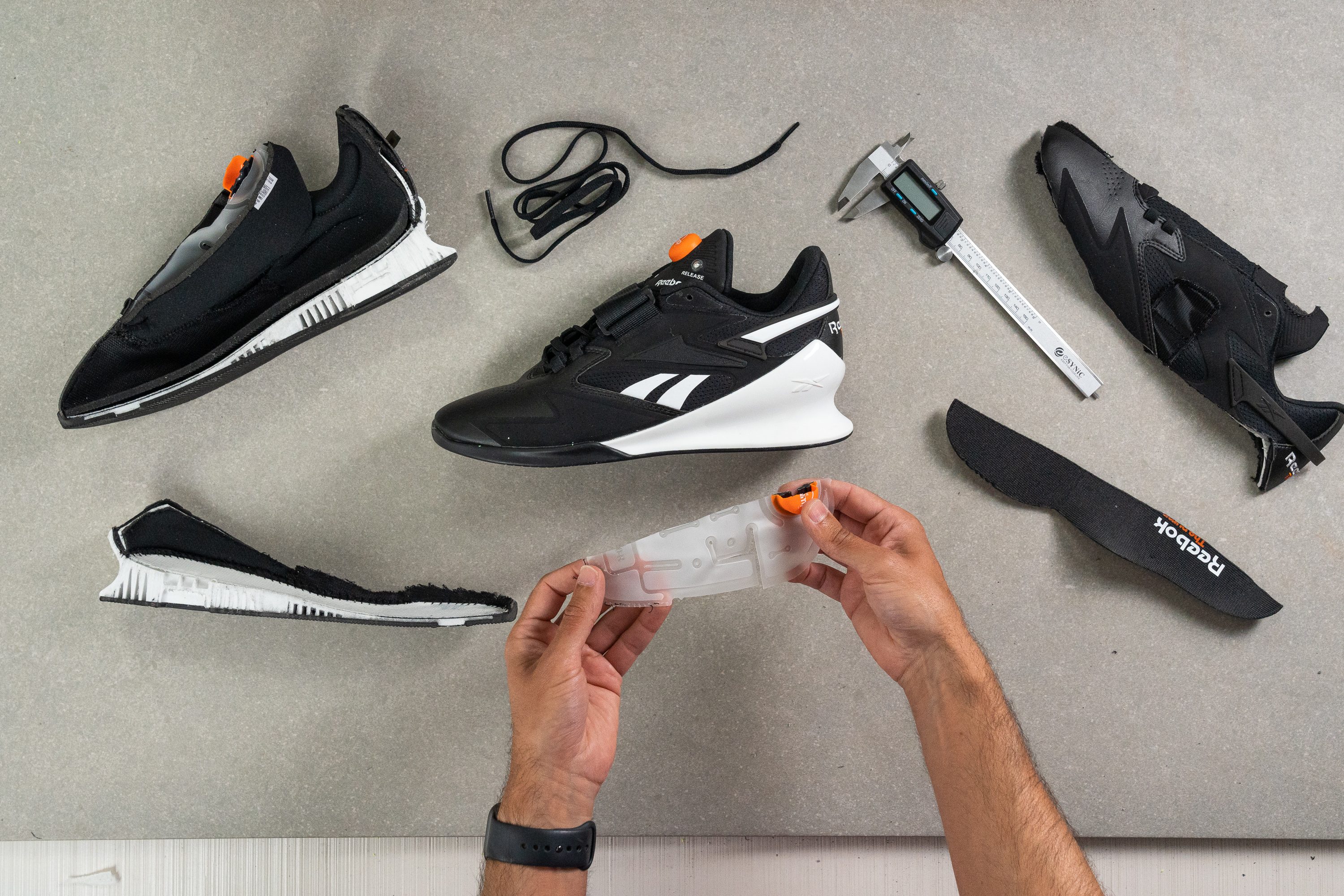 Cut in half: Reebok Legacy Lifter III Review | RunRepeat