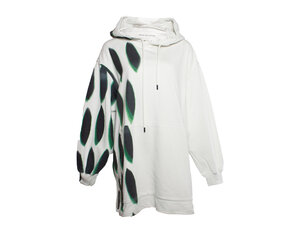 Dries van Noten x Len Lye, white hoodie with print - Unique