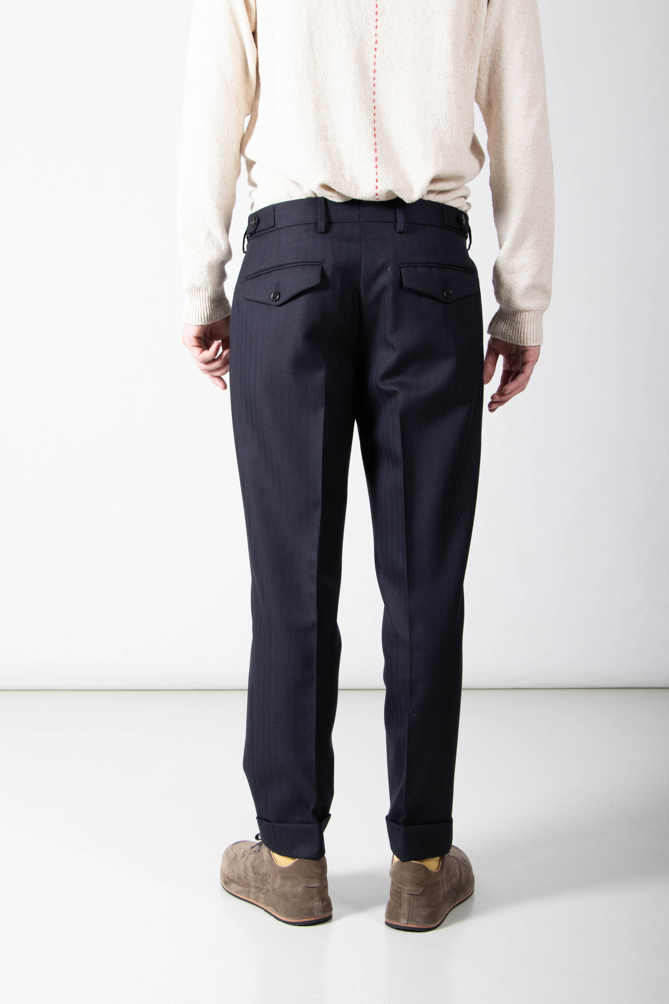 Dries van Noten Trousers / Philip / Navy - c r i s