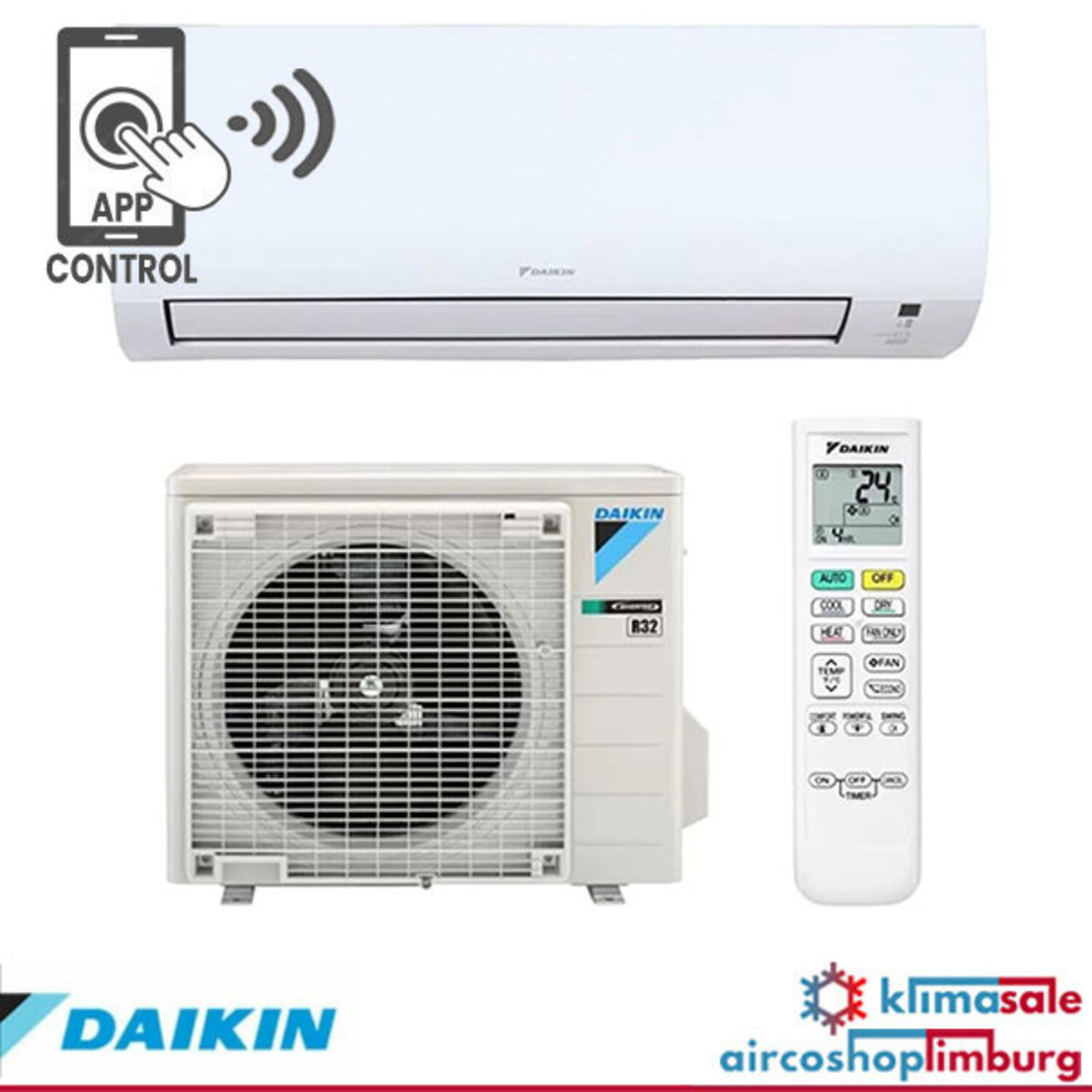 Daikin Comfora Split Airco - FTXP35N/RXP35 - Aircoshop Limburg