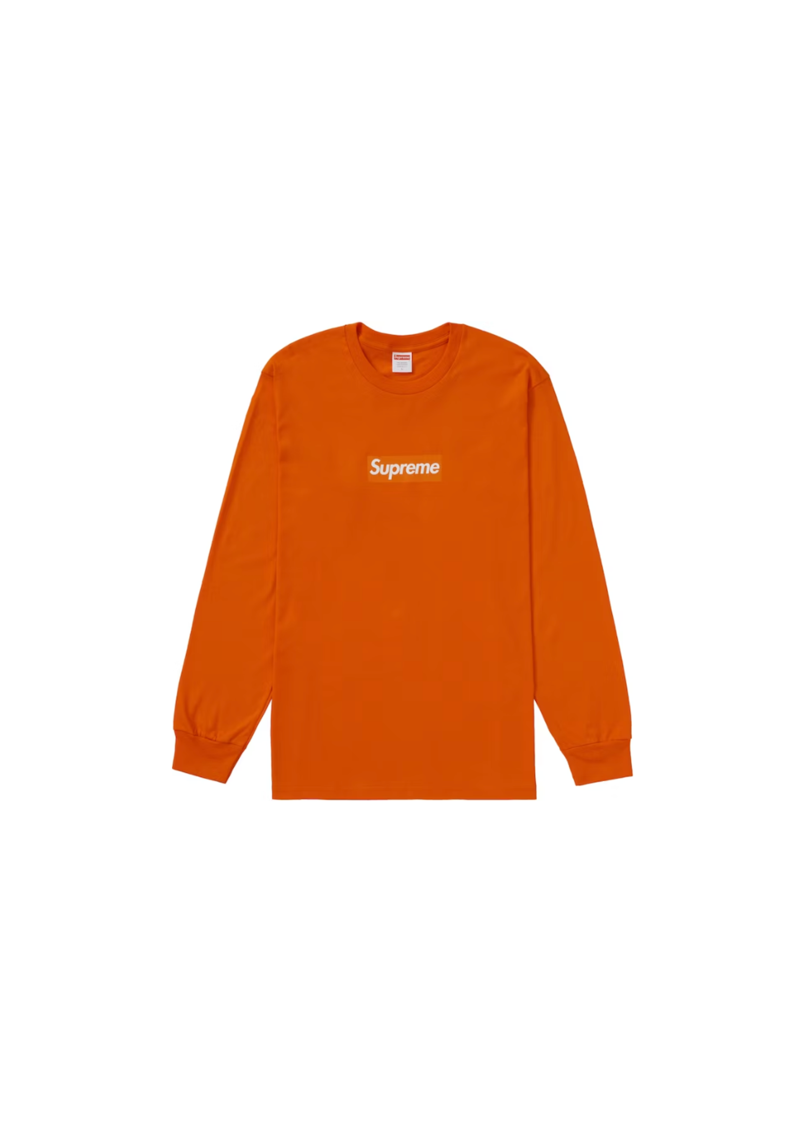Supreme Supreme Box Logo L/S Tee Orange -