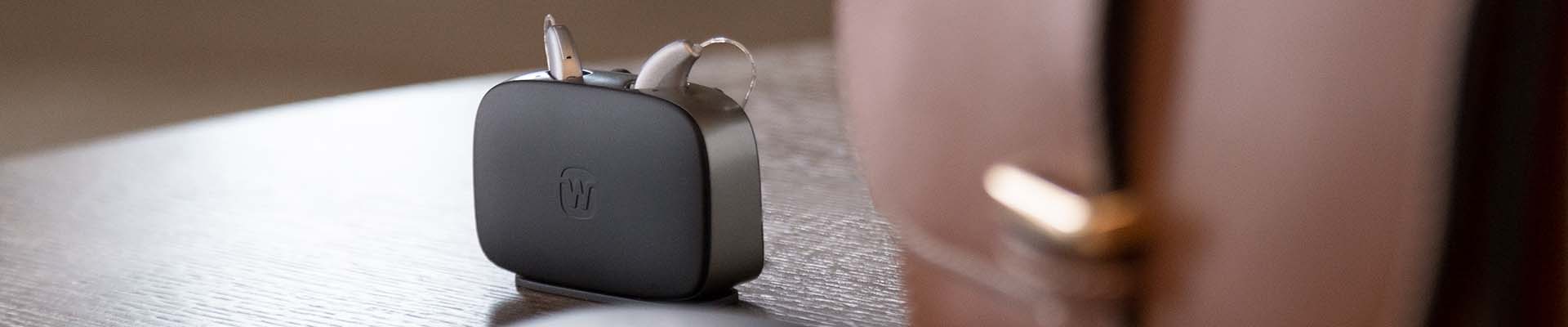 ワイデックスの補聴器用充電対応 | Widex Pro