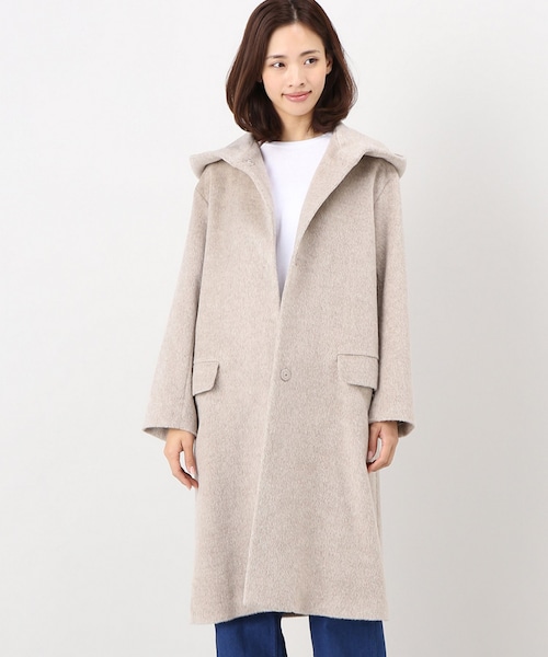 plage（プラージュ）の「Alpaca シャギー フードコート◇（）」 - WEAR