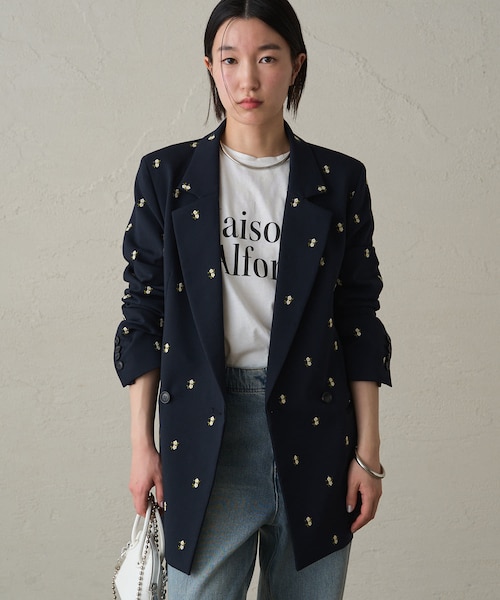LOUNGEDRESS（ラウンジドレス）の「フラワー刺繍ジャケット