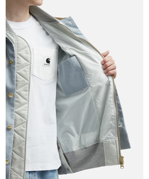 Sacai（サカイ）の「Sacai X Carhartt WIP Canvas x MA-1 Jacket