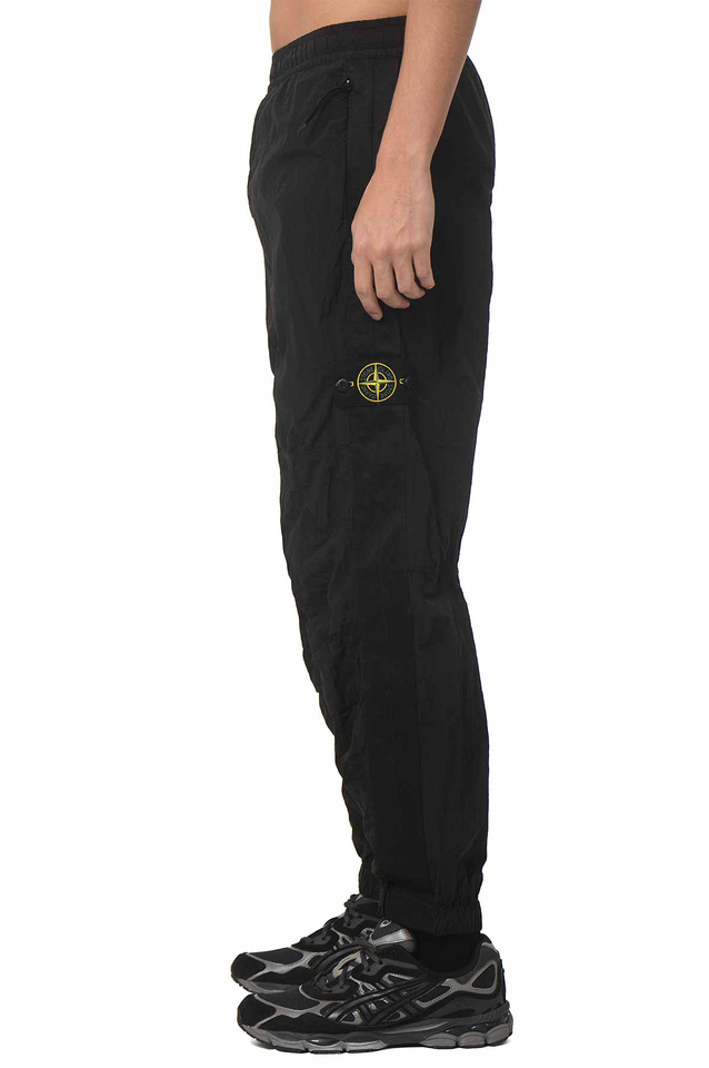 STONE ISLAND 30919 ナイロンメタルインエコニール®パンツ ブラック