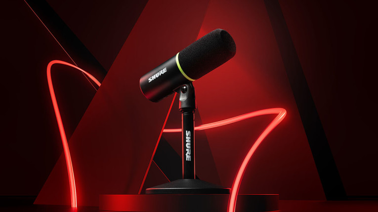Shure Launches MV6 Dynamic USB-C Gaming Microphone with Advanced