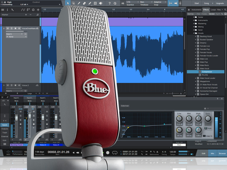 Blue Announces Raspberry Studio All-In-One Mobile Recording System