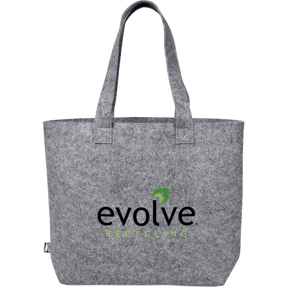 Okiyo Oceania Recycled PET Felt Tote | Brandability