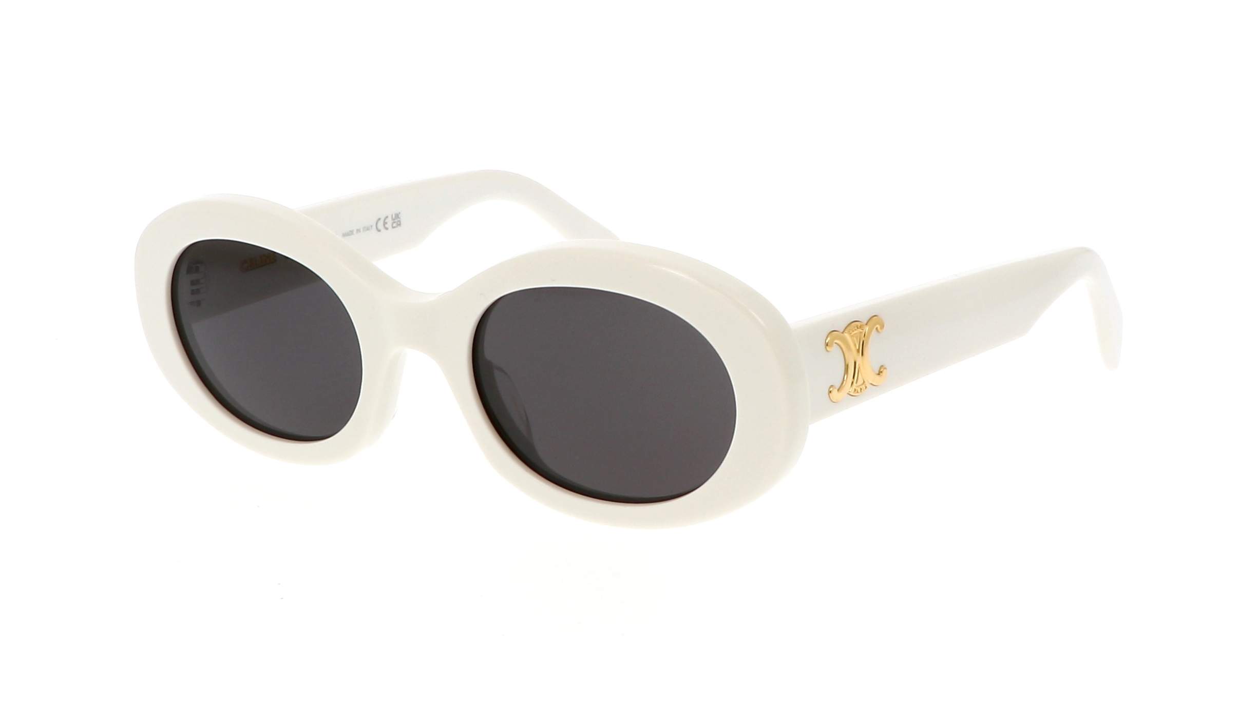 Sunglasses CELINE Triomphe 01 CL40194U 25A 52-22 White in stock