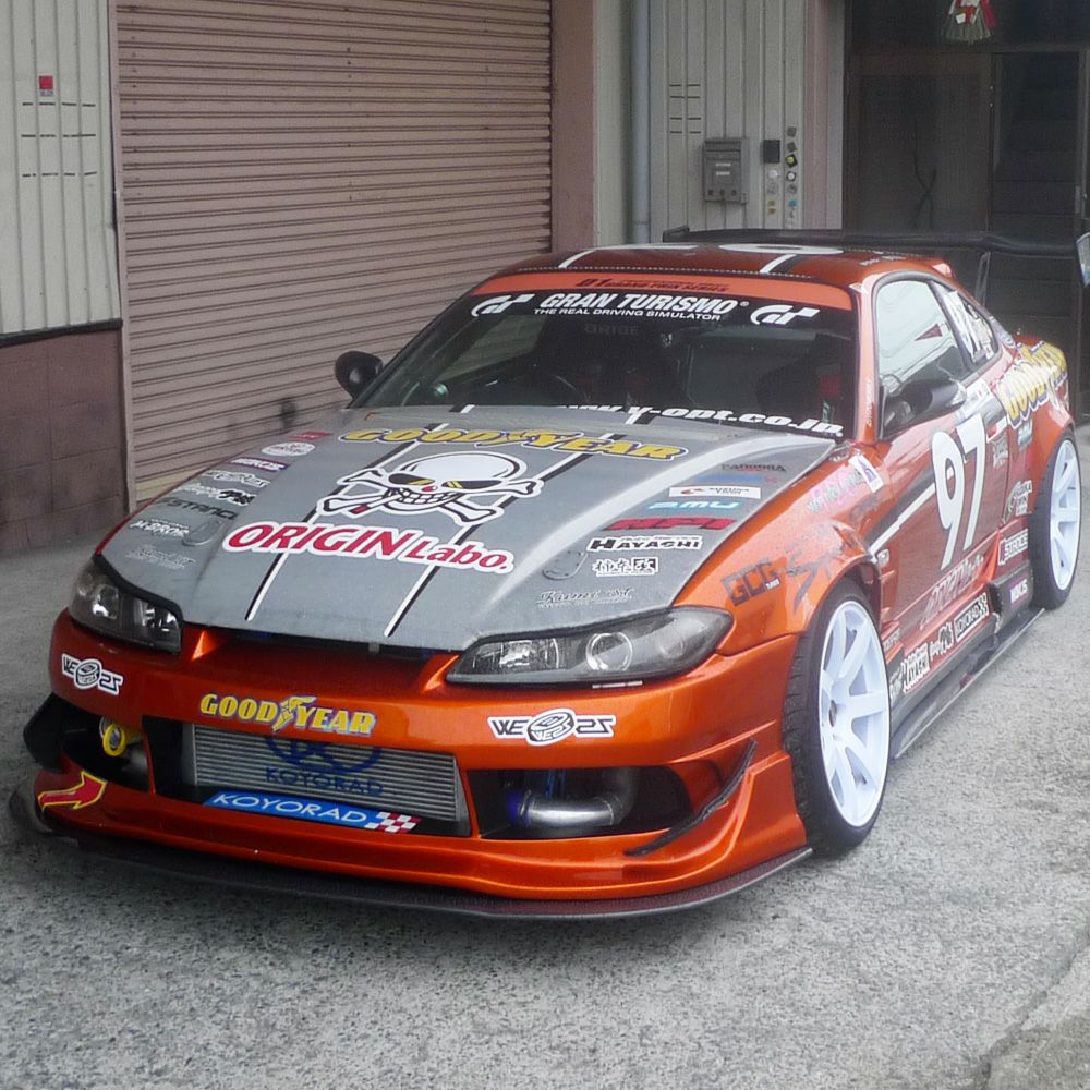 Origin Labo 55mm TYPE 3 FRONT & REAR FENDER PACKAGE - S13, 180sx