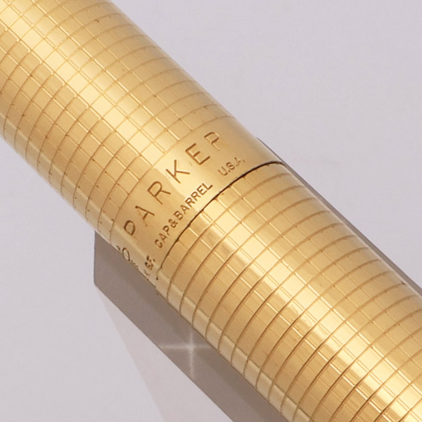 Parker 75 Insignia Fountain Pen (USA, 1968-75) - 14k Gold-Filled