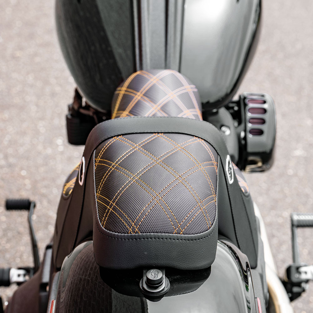 San Diego Customs Pro Series Performance Gripper Seat with Gold