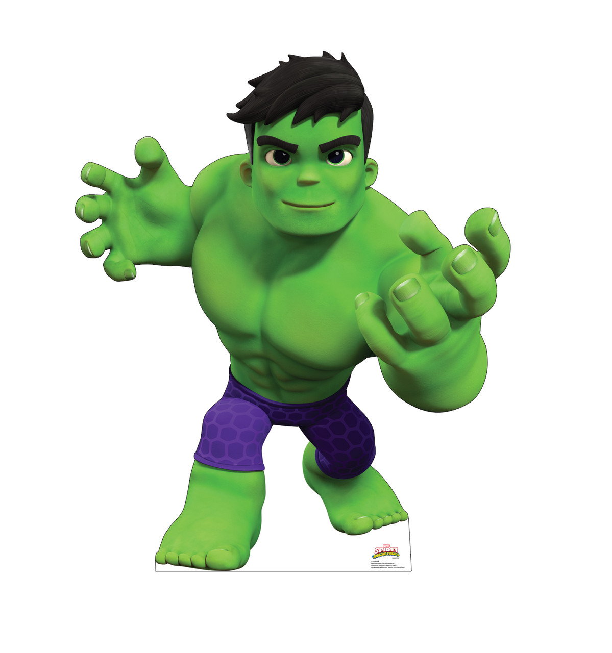 Life-size Cardboard Cutout of Hulk | 3752