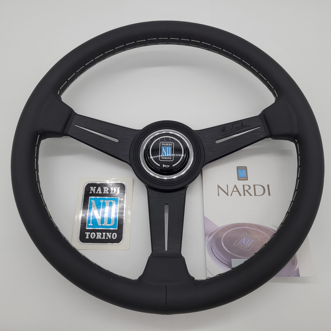 Nardi ND Classic 340mm Leather Steering Wheel | MrSteeringWheel