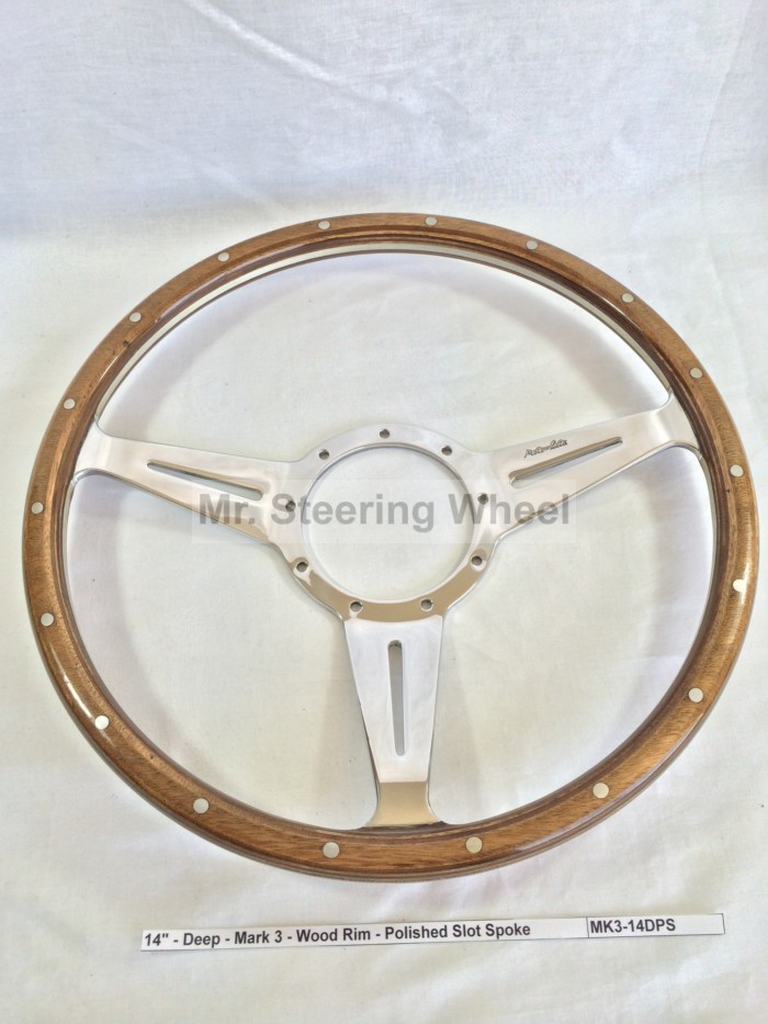 Moto-Lita Mark 3 Laminate Wood Steering Wheel- *MULTIPLE