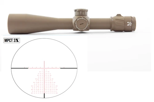 Zero Compromise Optic ZC527 5-27x56 Riflescope Tremor 5 NLE FDE