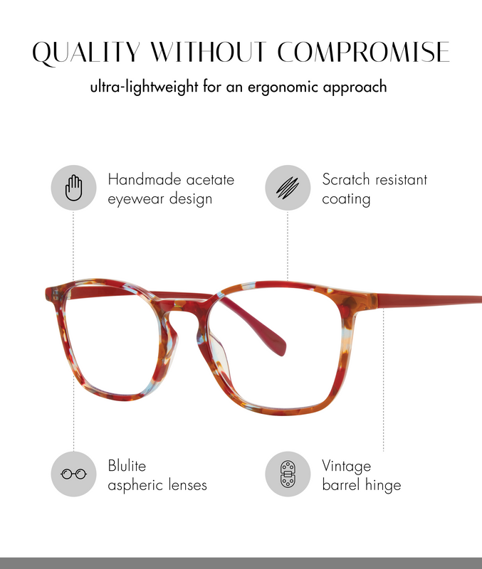 Lincoln Tunnel - Blue Light Reading Glasses | SCOJO New York