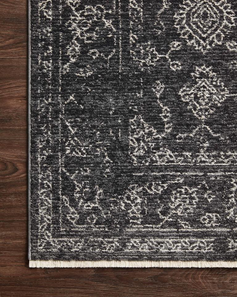 Loloi II Vance VAN-09 Charcoal Dove Area Rug | Carpetmart.com