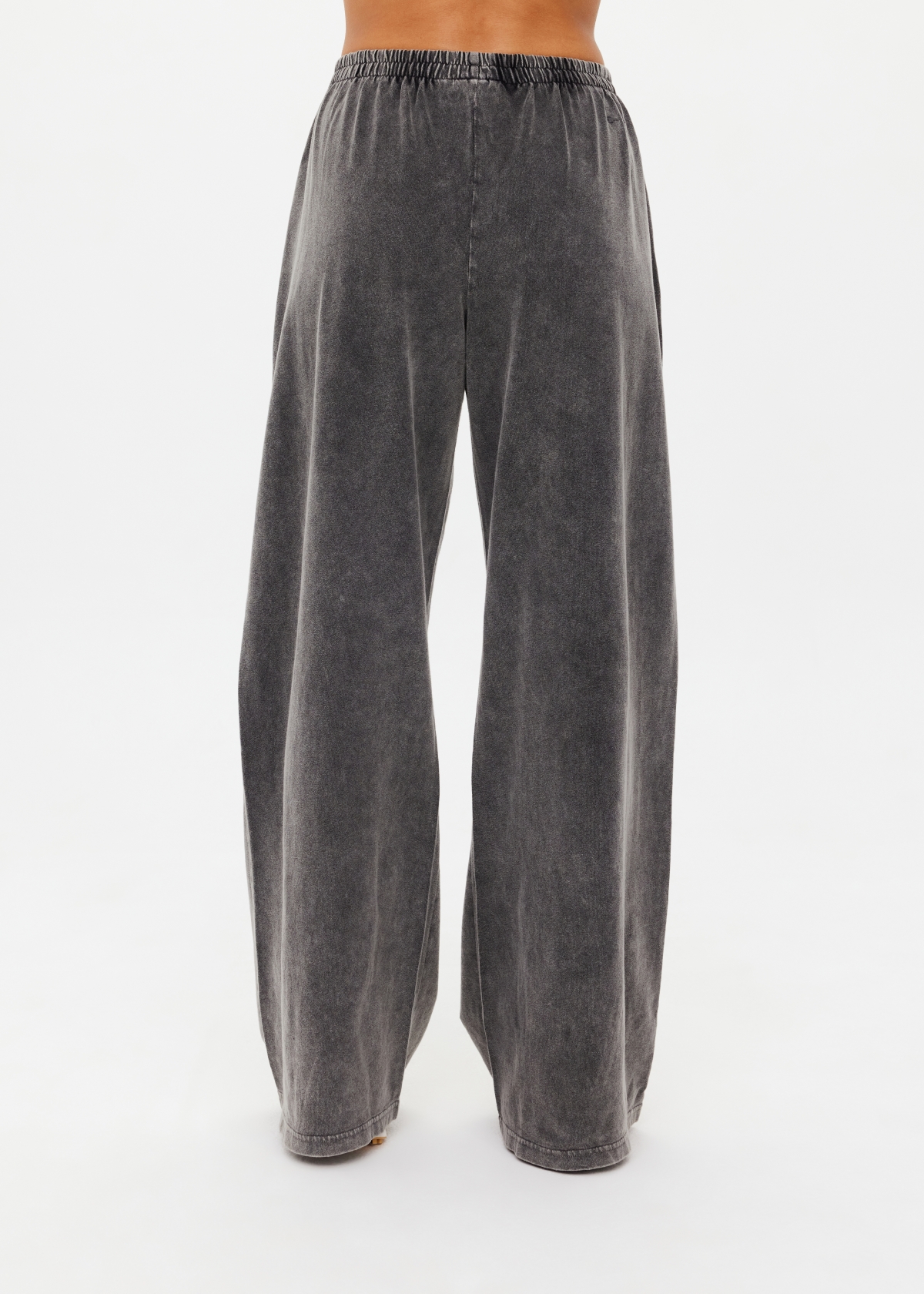 SOHO TOKIO WIDE LEG PANT in WASHED BLACK | The UPSIDE