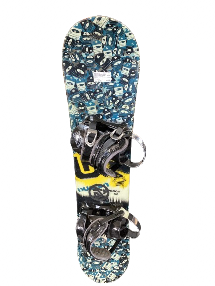 Used Burton CHOPPER 121 Boys Board/Binding Royal Blue 121 cm