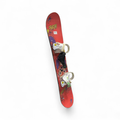 Used Burton CHOPPER 120CM Boys Board/Binding Red 120 cm
