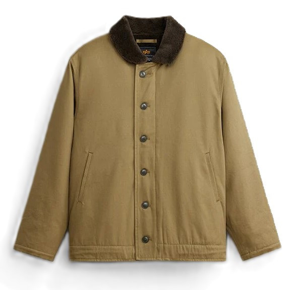 Alpha Industries N-1 Deckjack Uit De Jaren 40 Kaki