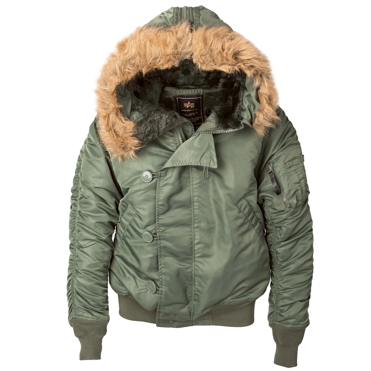 Alpha Industries N-2B パーカー ヘリテージ フィット ショート