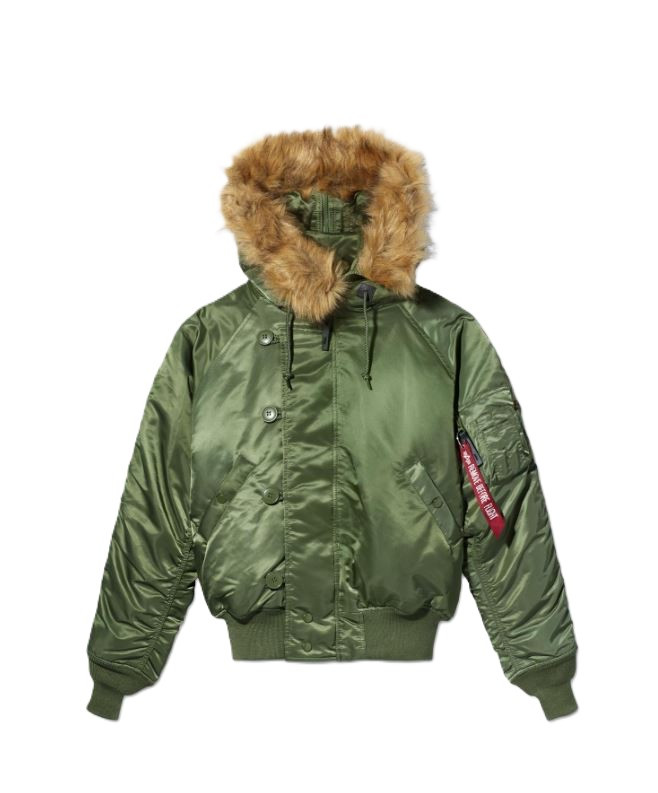 Alpha Industries N-2B パーカー ヘリテージ フィット ショート