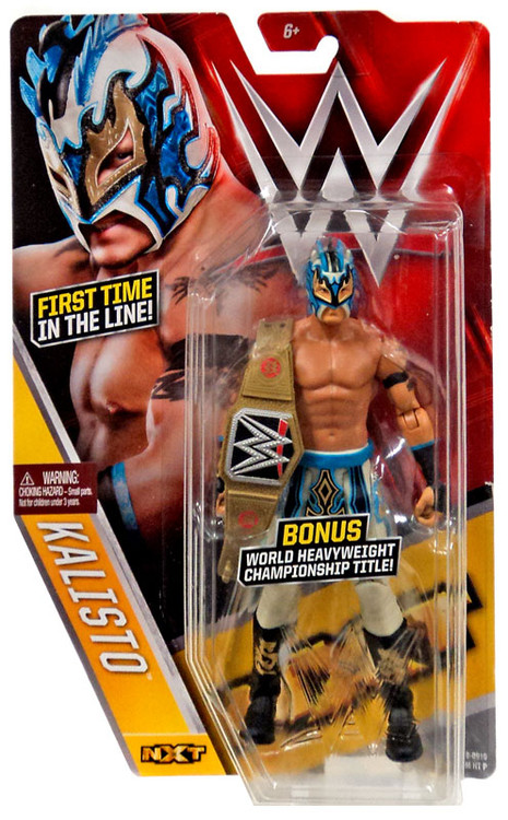 WWE Wrestling Series 60 Kalisto 6 Action Figure World Heavyweight