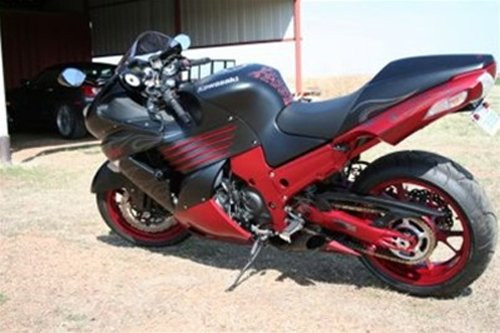 Voodoo Slip-On Kawasaki Blk Dual Zx14 - VEZX14L2B - Speed Addicts