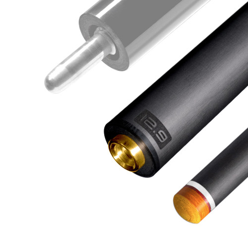 Predator REVO 12.4mm Shaft For Radial Joint - Black Vault Plate