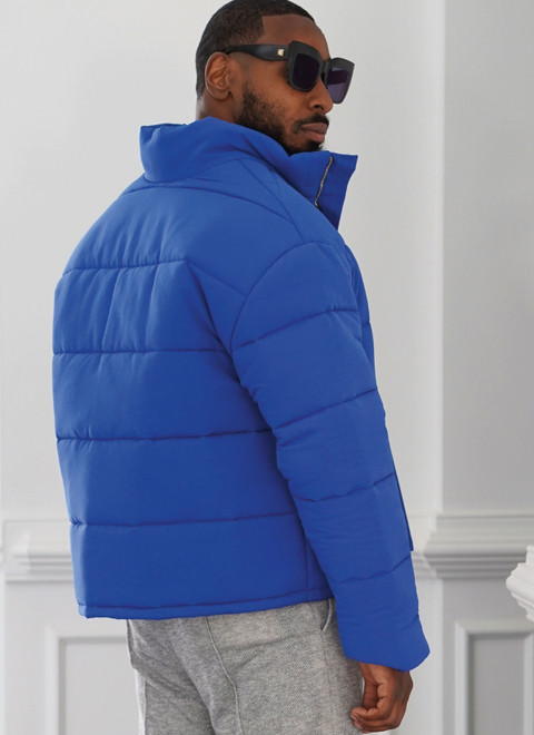ME2061 | Men's Puffer Coat In Two Lengths by Norris Dánta Ford