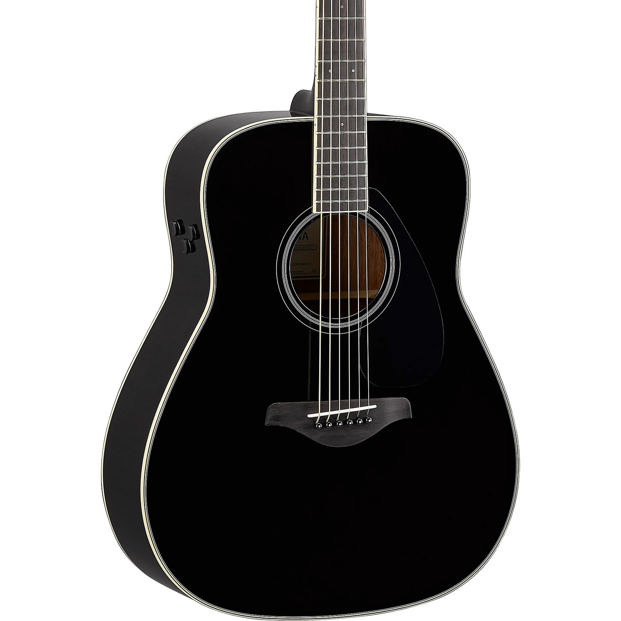 Yamaha FG-TA TransAcoustic Dreadnought Acoustic Electric Guitar
