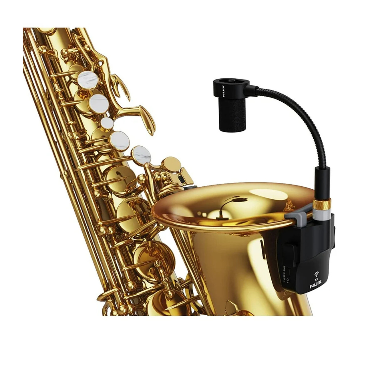 NUX B-6 Wireless Microphone System for Saxophone - 2.4GHz - Ted