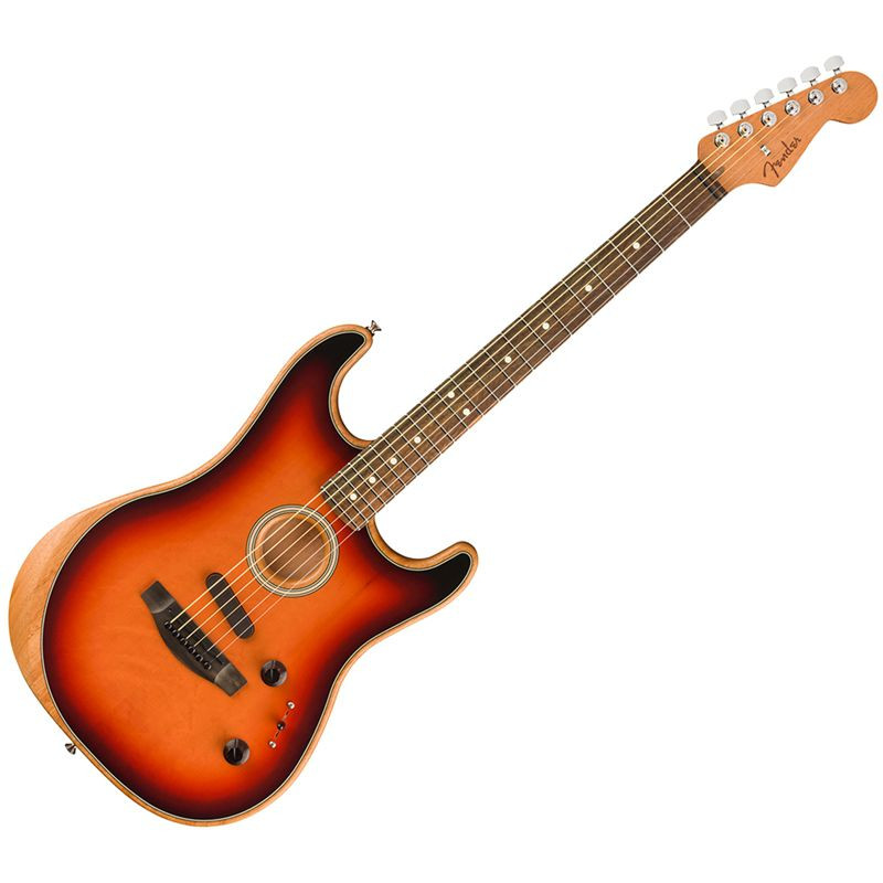 Fender Acoustasonic Stratocaster Acoustic Electric Guitar - Ted