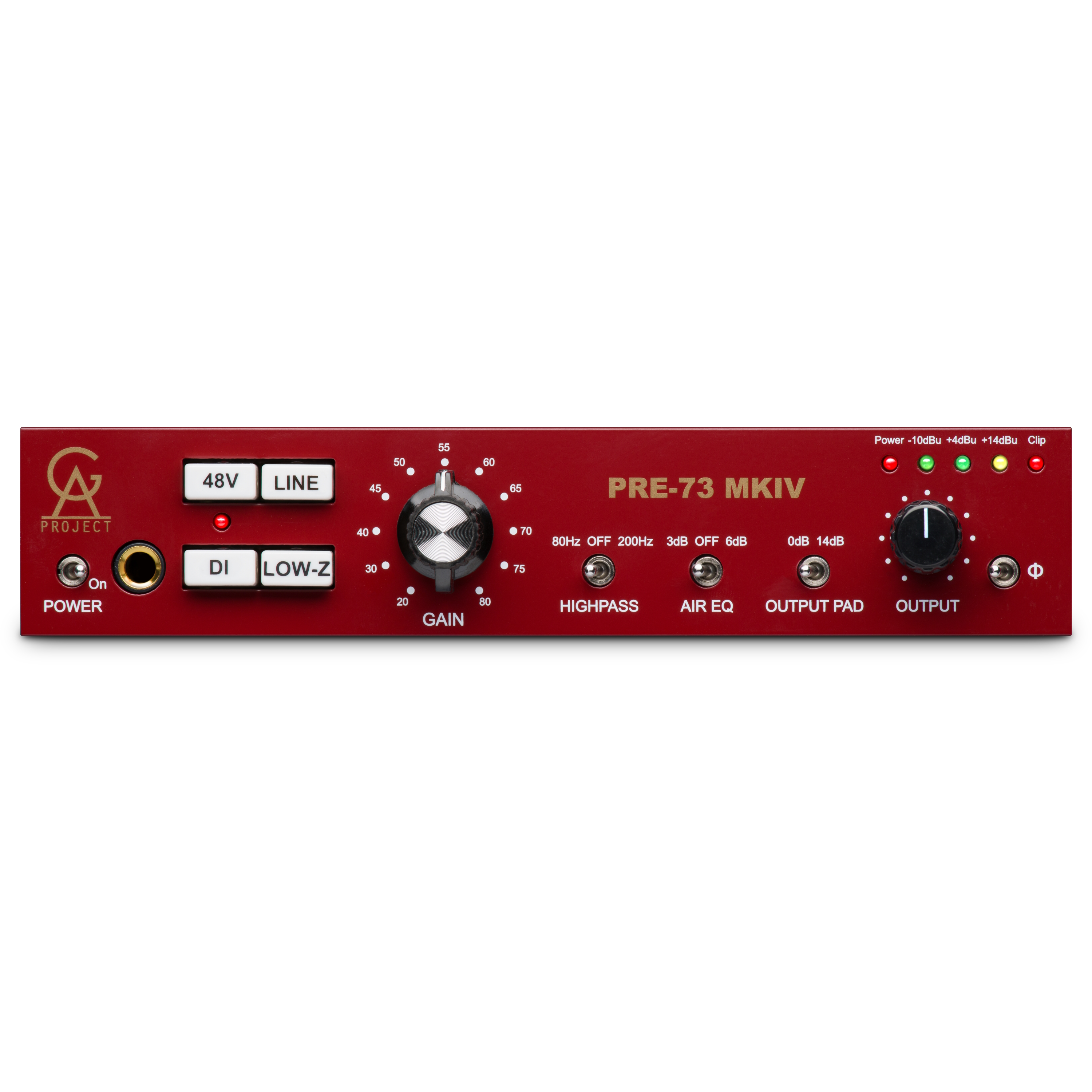 Golden Age Project Pre-73 MKIV Mic/Line/Instrument Preamplifier