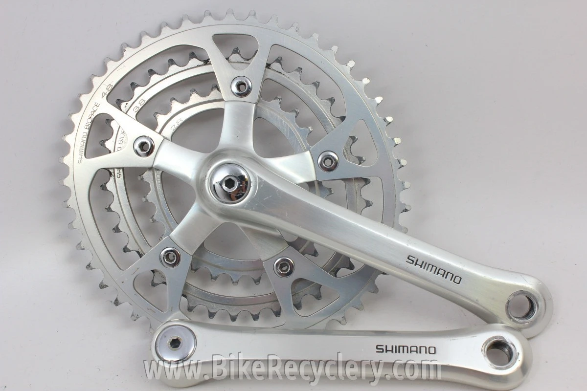 Shimano XT Deerhead / 600EX Triple Crankset: FC-6206 170mm 48/38