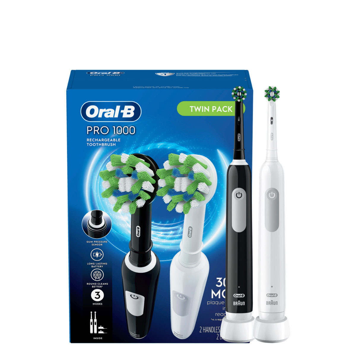 Pro 1000 Twin Pack | Oral-B