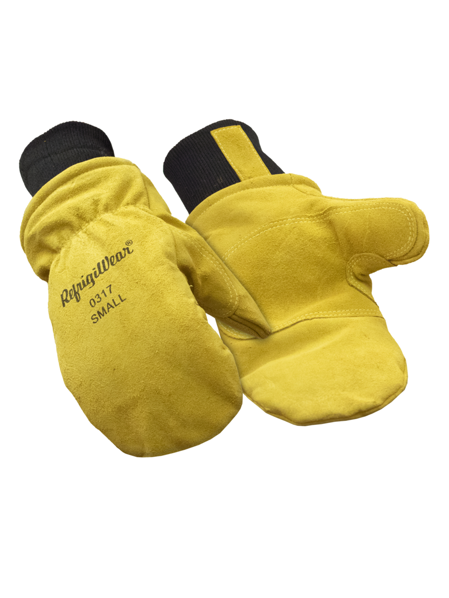 Insulated Leather Mitt (317) | Rated for -25°F | RefrigiWear