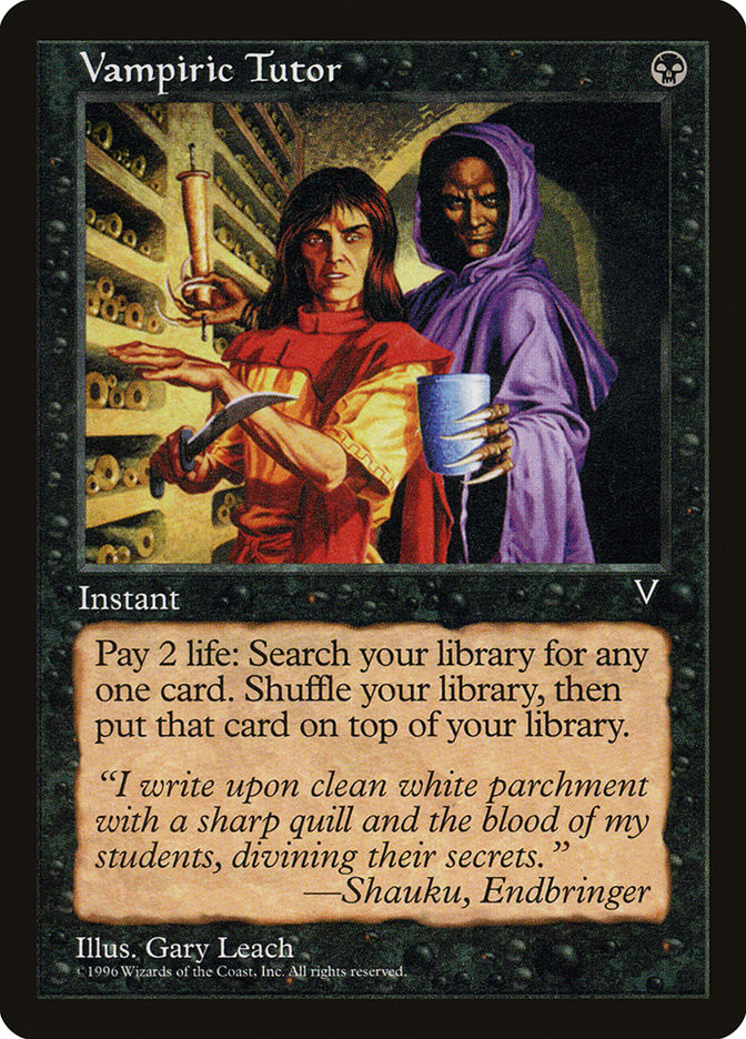 Vampiric Tutor | Visions | Star City Games