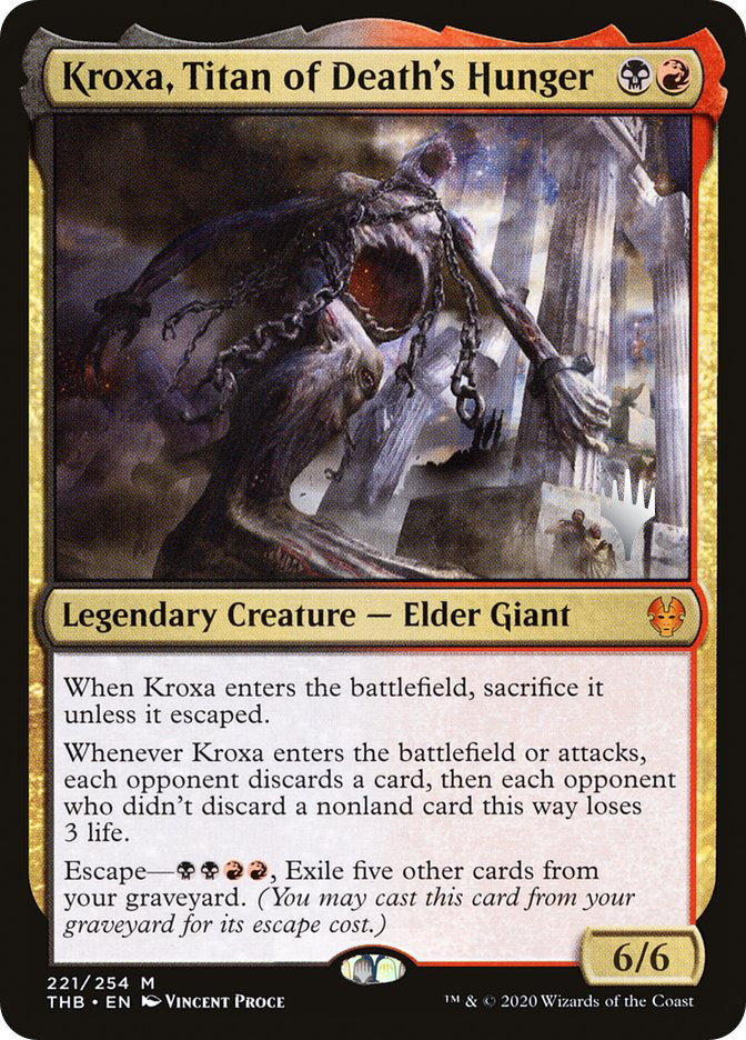 Kroxa, Titan of Death's Hunger (Promo Pack) (Theros Beyond Death