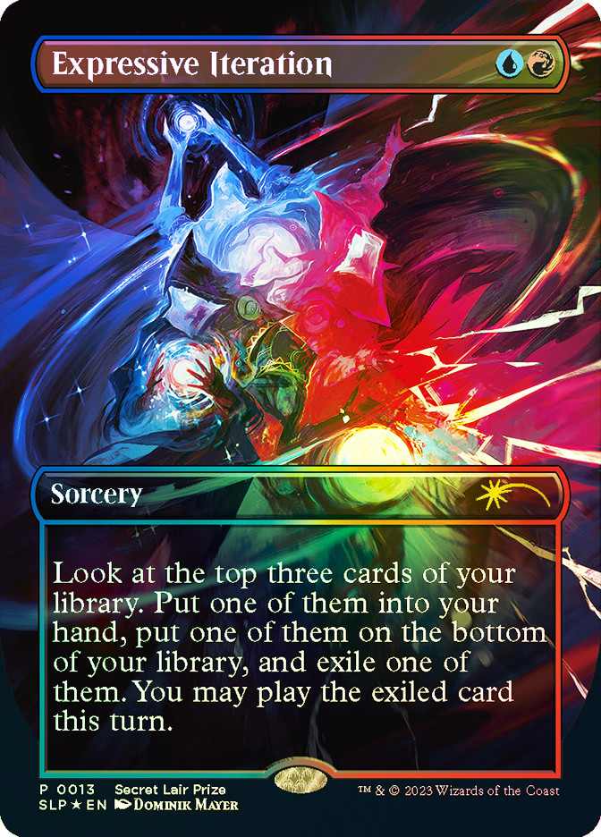Expressive Iteration (Secret Lair Prize) | Secret Lair Drop | Star