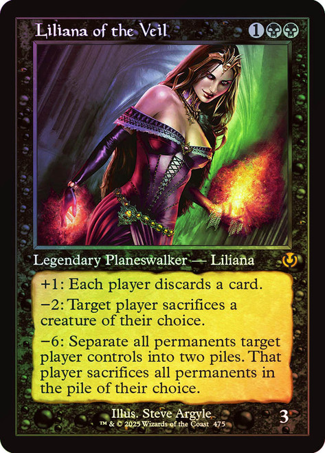 MTG ヴェールのリリアナ/Liliana of the Veil PSA10 ヴェールの