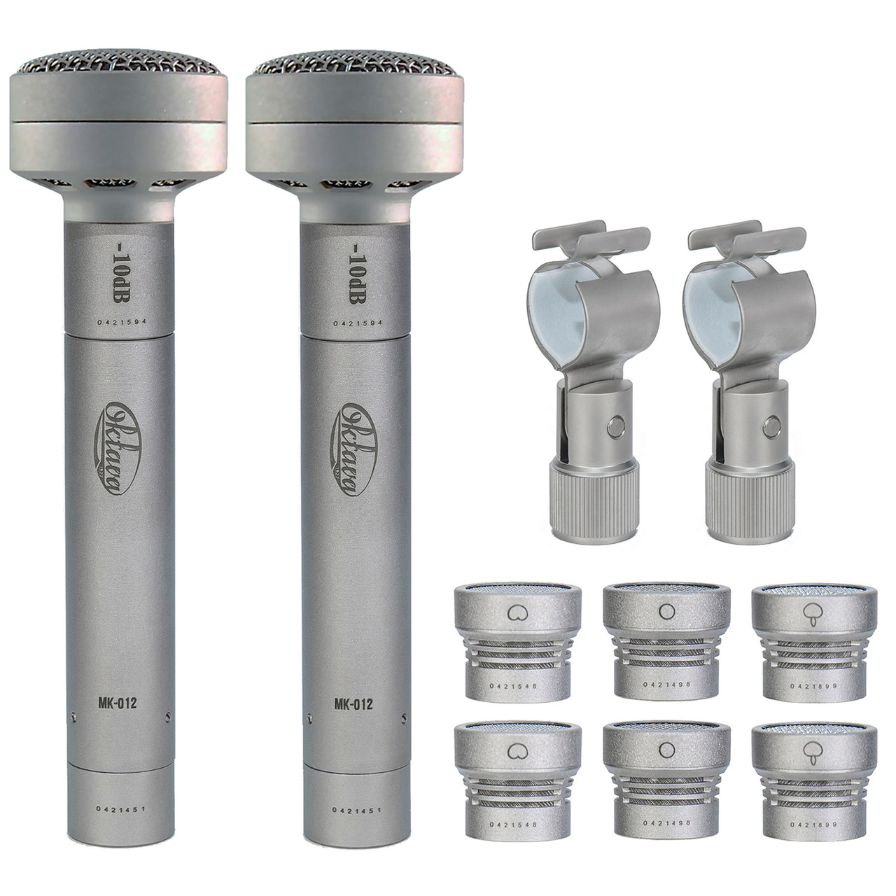 Oktava MK-012-20 Multi-Capsule Microphone Set (Silver
