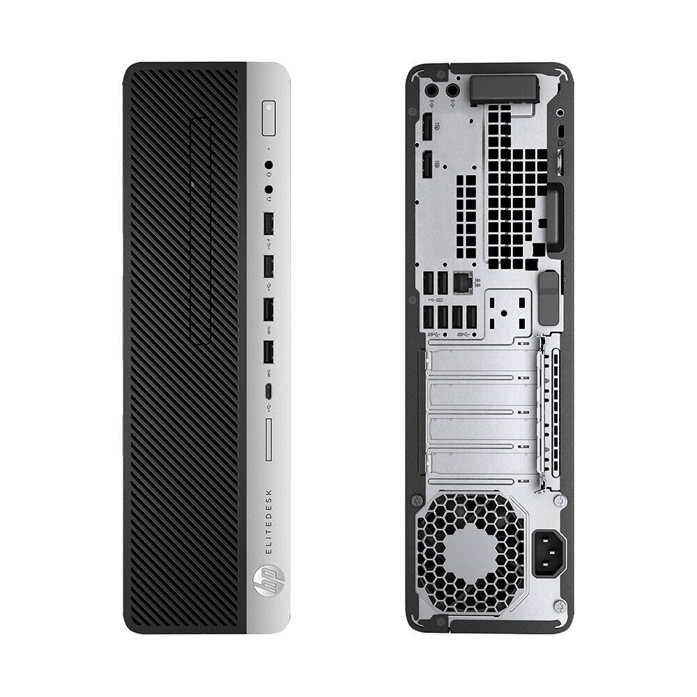 HP EliteDesk 800 G4 SFF Desktop Computer Core i7 8th gen 32GB RAM