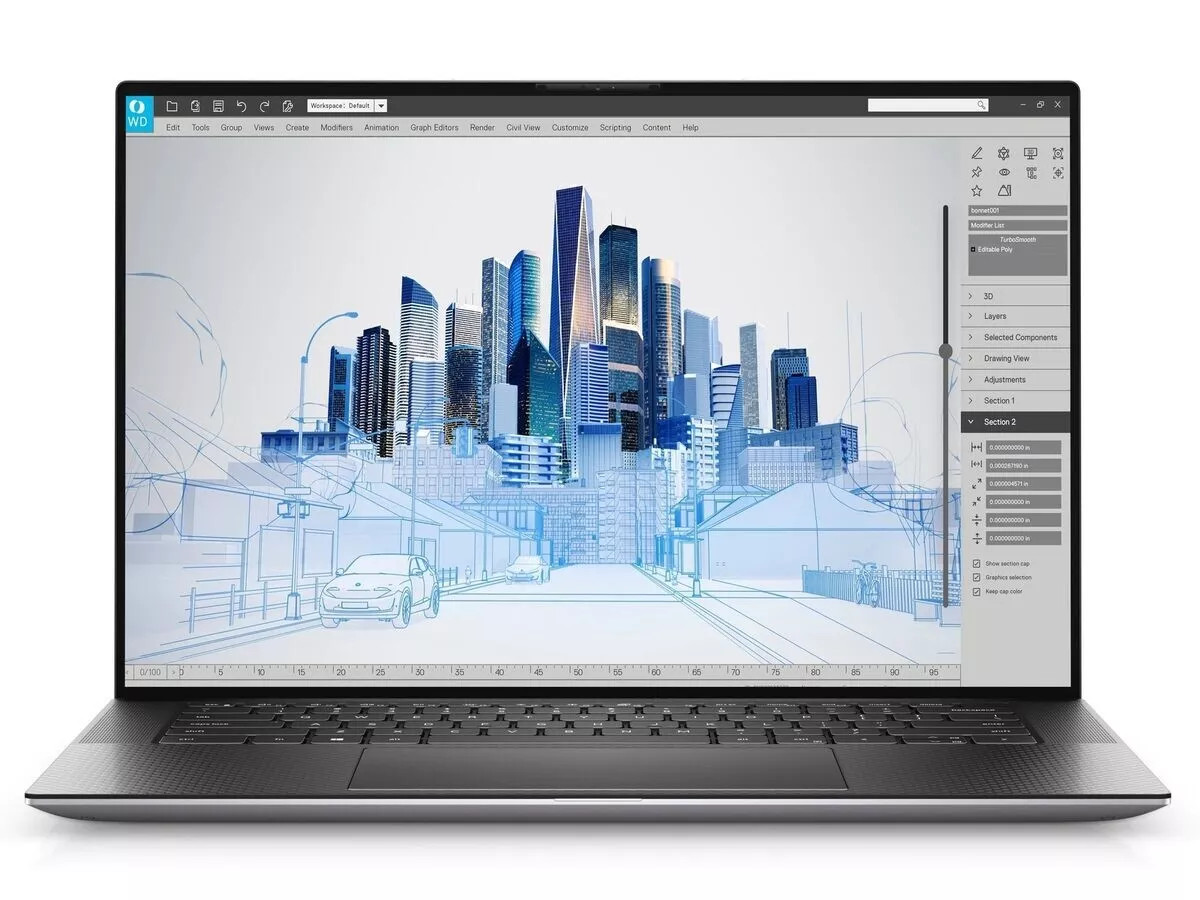 Dell Precision 5550 15.6in Workstation Intel Core i7 10th Gen